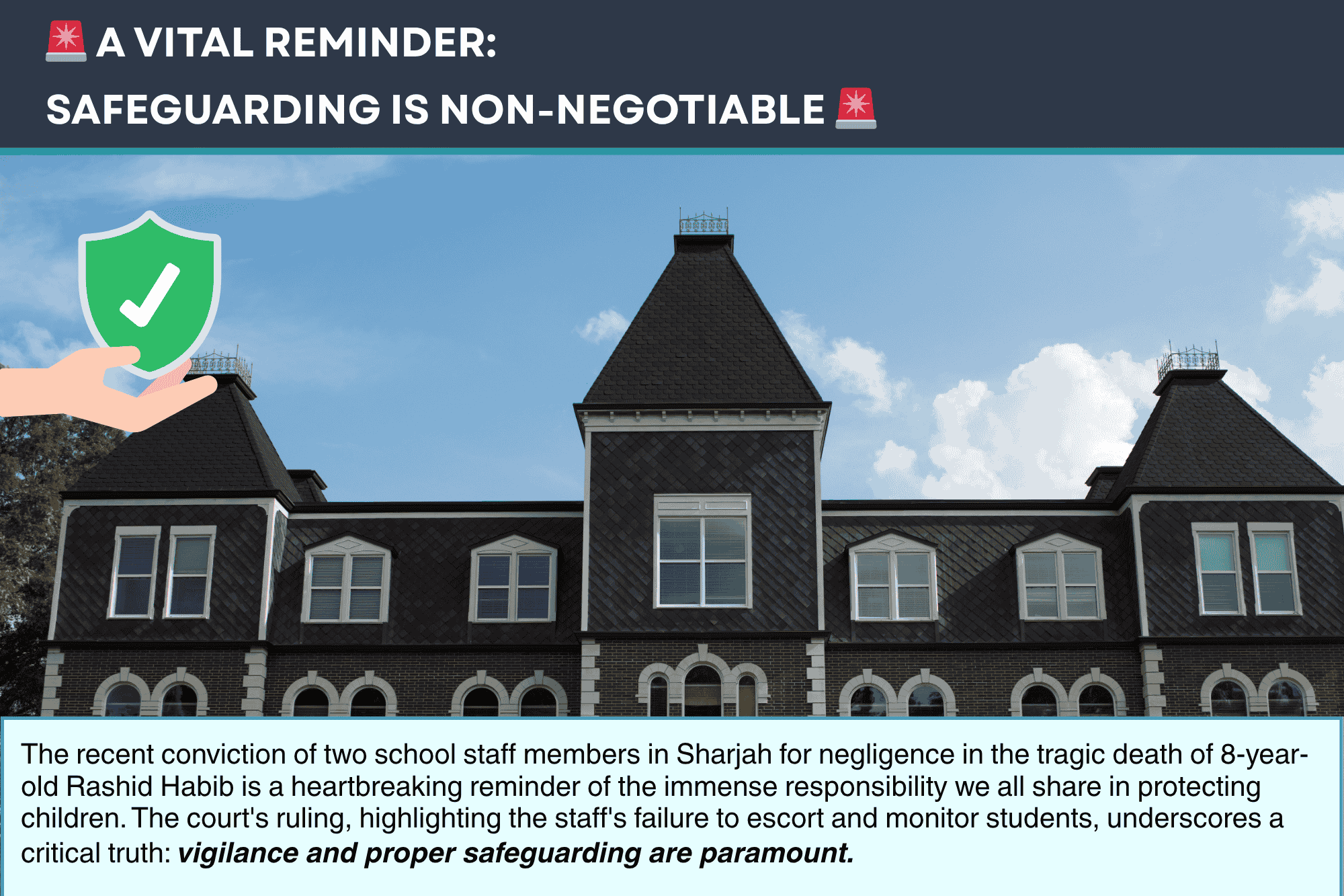 A Vital Reminder Safeguarding is Non-Negotiable